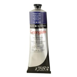 Daler Rowney Georgian Yağlı Boya 225 ml 142 Phthalo Blue - 1