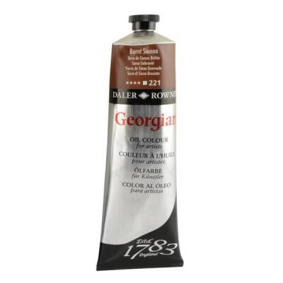 Daler Rowney Georgian Yağlı Boya 225 ml 221 Burnt Sienna - 1