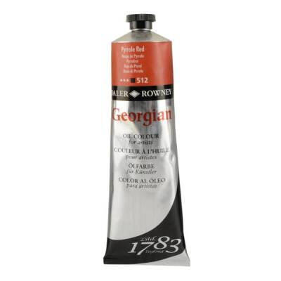 Daler Rowney Georgian Yağlı Boya 225 ml 512 Naphtol Crimson - 1