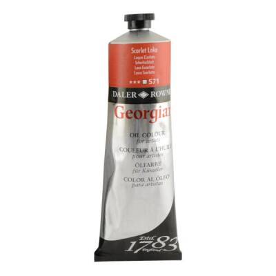 Daler Rowney Georgian Yağlı Boya 225 ml 571 Scarlet Lake - 1