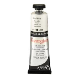 Daler Rowney Georgian Yağlı Boya 38 ml 001 Zinc White - 1