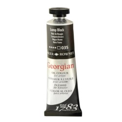 Daler Rowney Georgian Yağlı Boya 38 ml 035 Lamp Black - 1