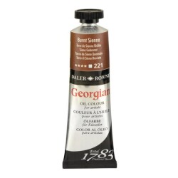 Daler Rowney Georgian Yağlı Boya 38 ml 221 Burnt Sienna - 1