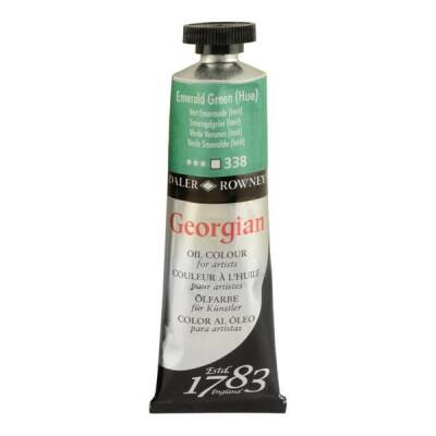 Daler Rowney Georgian Yağlı Boya 38 ml 338 Emerald Green Hue - 1