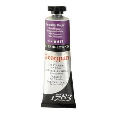 Daler Rowney Georgian Yağlı Boya 38 ml 413 Permanent Mauve - 1