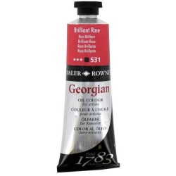 Daler Rowney Georgian Yağlı Boya 38 ml 531 Brilliant Rose - 1