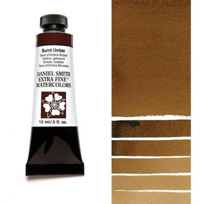 Daniel Smith Extra Fine Tüp Suluboya 15 ml Seri 1 Burnt Umber - 1