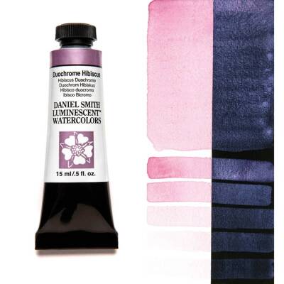 Daniel Smith Extra Fine Tüp Suluboya 15 ml Seri 1 Duochrome Hibiscus (Luminescent) - 1