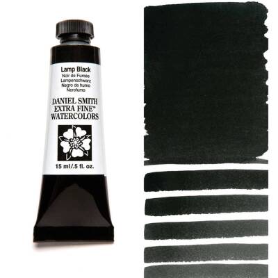 Daniel Smith Extra Fine Tüp Suluboya 15 ml Seri 1 Lamp Black - 1