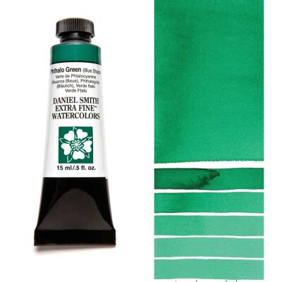 Daniel Smith Extra Fine Tüp Suluboya 15 ml Seri 1 Phthalo Green Blue Shade - 1