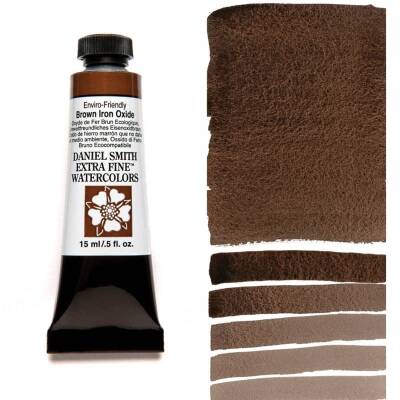 Daniel Smith Extra Fine Tüp Suluboya 15 ml Seri 2 Enviro-Friendly Brown Oxide - 1