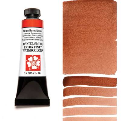 Daniel Smith Extra Fine Tüp Suluboya 15 ml Seri 2 Italian Burnt Sienna - 1