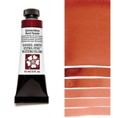 Daniel Smith Extra Fine Tüp Suluboya 15 ml Seri 2 Quinacridone Burnt Scarlet - 1