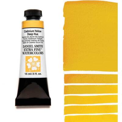 Daniel Smith Extra Fine Tüp Suluboya 15 ml Seri 3 Cadmium Yellow Deep Hue - 1