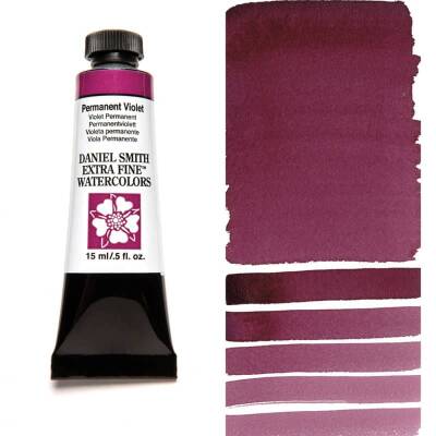 Daniel Smith Extra Fine Tüp Suluboya 15 ml Seri 3 Permanent Violet - 1