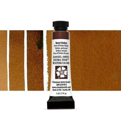 Daniel Smith Extra Fine Tüp Suluboya 5 ml Seri 1 Burnt Umber - 1