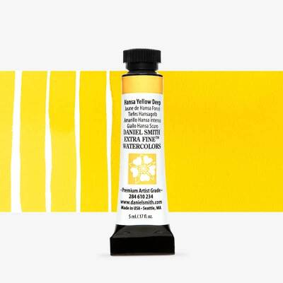 Daniel Smith Extra Fine Tüp Suluboya 5 ml Seri 1 Hansa Yellow Deep - 1