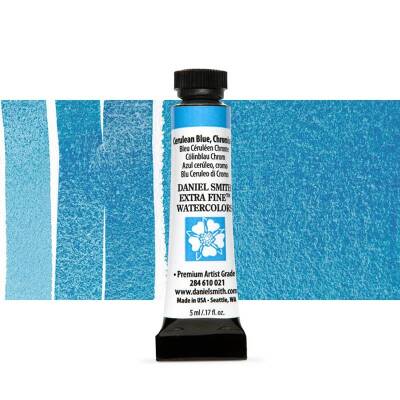 Daniel Smith Extra Fine Tüp Suluboya 5 ml Seri 2 Cerulean Blue Chromium - 1