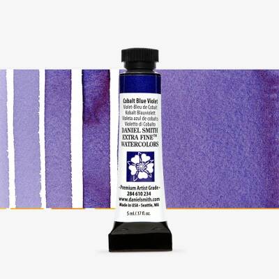 Daniel Smith Extra Fine Tüp Suluboya 5 ml Seri 3 Cobalt Blue Violet - 1