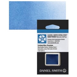 Daniel Smith Extra Fine Yarım Tablet Sulu Boya Seri 2 Cerulean Blue Chromium - 1