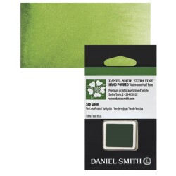 Daniel Smith Extra Fine Yarım Tablet Sulu Boya Seri 2 Sap Green - 1