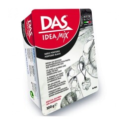 DAS Idea Mix Mermer Efekti Seramik Hamuru 100 gr. SİYAH - 1