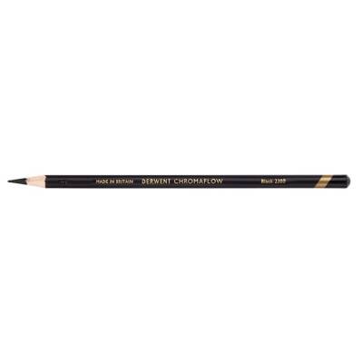 Derwent Chromaflow Kuruboya Kalemi 2300 Black - 1