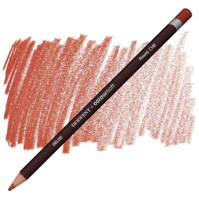 Derwent Coloursoft Pencil Yumuşak Kuruboya Kalemi C540 Pimento - 1