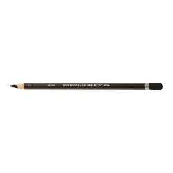 Derwent Graphitint Suda Çözünebilen Renkli Çizim Kalemi 20 Midnight Black - 1