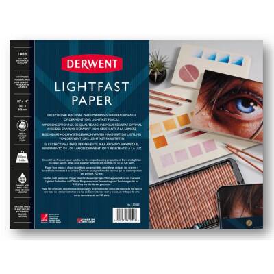 Derwent Lightfast Paper Sanatsal Blok %100 Pamuk 300 gr 305x406 mm 20 yp - 1