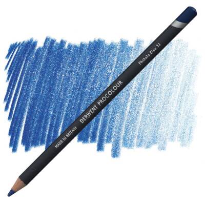 Derwent Procolour Kuru Boya Kalemi 33 PHTHALO BLUE - 1