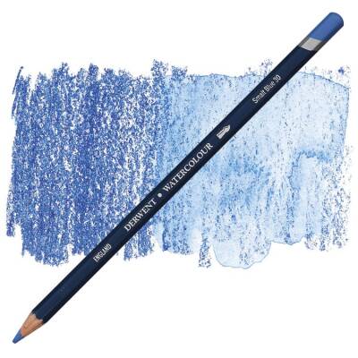 Derwent Watercolour Pencil Suluboya Kalemi 30 Smalt Blue - 1