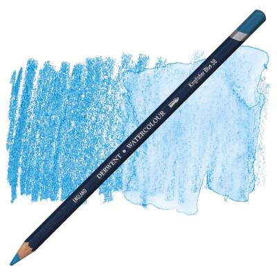 Derwent Watercolour Pencil Suluboya Kalemi 38 Kingfsher Blue - 1