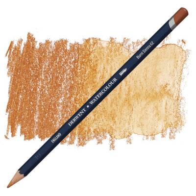 Derwent Watercolour Pencil Suluboya Kalemi 62 Burnt Sienna - 1