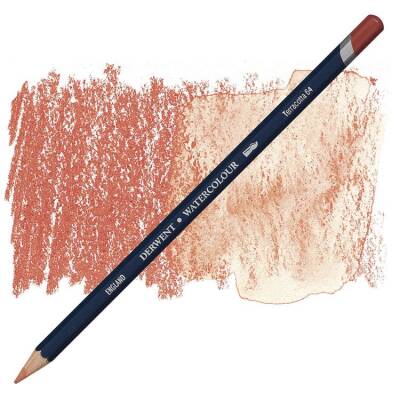 Derwent Watercolour Pencil Suluboya Kalemi 64 Terracotta - 1