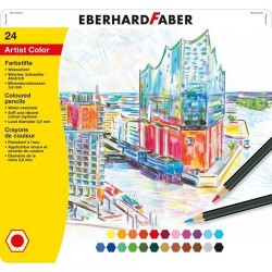 Eberhard Faber Artist Color Kuru Boya Kalemi 24 Renk - 1