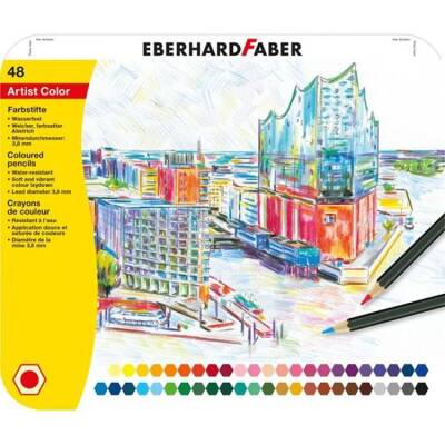 Eberhard Faber Artist Color Kuru Boya Kalemi 48 Renk - 1