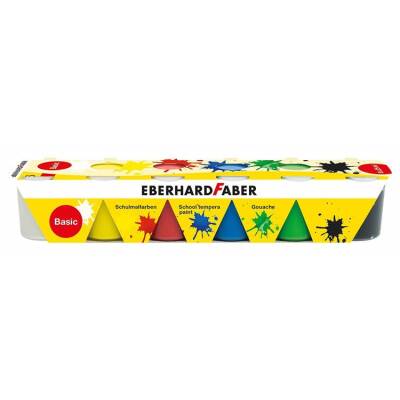 Eberhard Faber School Tempera Guaj Boya 6 Renk x 25 ml BASIC - 1