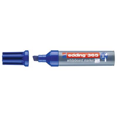 Edding 365 Kesik Uçlu Yazı Tahtası Kalemi 7 mm MAVİ - 1