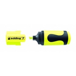 Edding 7 Mini Highlighter Fosforlu İşaretleme Kalemi SARI - 1