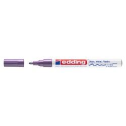 Edding 751 Çok Amaçlı Örtücü Boyama Dekorasyon Markörü 1-2 mm Mor - 1