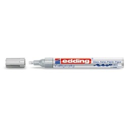 Edding 755 Kaligrafi Kalemi 4 mm GÜMÜŞ YALDIZ - 1