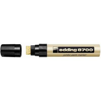 Edding 8700 Jumbo Paint Marker 18 mm Kesik Uç ALTIN YALDIZ - 1