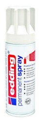 Edding Permanent Sprey Boya 200 ml. 922 BEYAZ - 1