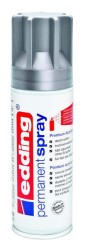 Edding Permanent Sprey Boya 200 ml. 923 METALİK GÜMÜŞ - 1