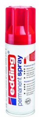 Edding Permanent Sprey Boya 200 ml. 952 PARLAK KIRMIZI - 1