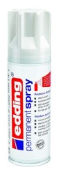 Edding Permanent Sprey Boya 200 ml. 953 PARLAK BEYAZ - 1