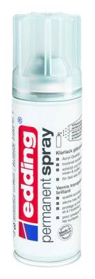 Edding Permanent Sprey Boya 200 ml. 994 PARLAK VERNİK - 1