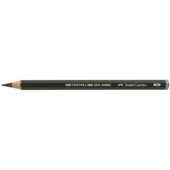 Faber Castell 9000 Jumbo Dereceli Kalem 4B - 1