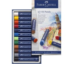 Faber Castell Creative Studio Yağlı Pastel Boya 12 Renk - 1